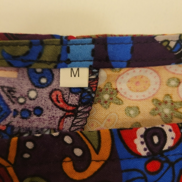 Colorful Patchwork Boho Romper - Picture 3 of 3